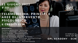 imamgine Telemedicina: principi e aree di intervento psicologico formazione