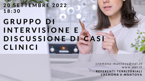 immagine articolo Cremona-Mantova: Gruppo di Intervisione e discussione di casi clinici