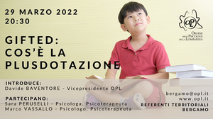 immagine articolo BERGAMO - Gifted: cos’è la plusdotazione 
