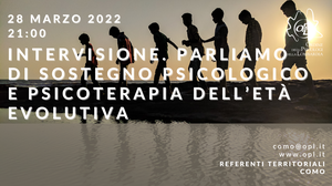 immagine articolo COMO - Intervisione. Parliamo di sostegno psicologico e psicoterapia dell’età evolutiva.
