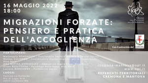 immagine articolo EVENTO IN PRESENZA ANNULLATO - MANTOVA - Migrazioni forzate: pensiero e pratica dell’accoglienza