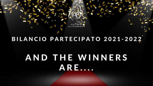 I vincitori del bilancio partecipato 2021/2022