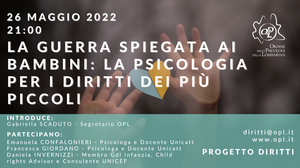 immagine articolo La guerra spiegata ai bambini: la psicologia per i diritti dei più piccoli