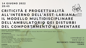 immagine articolo COMO – La cura dei Disturbi del Comportamento Alimentare in un servizio pubblico