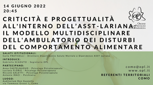 immagine articolo COMO – La cura dei Disturbi del Comportamento Alimentare in un servizio pubblico
