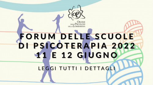 immagine articolo Forum delle Scuole di Psicoterapia 2022: il programma definitivo e apertura iscrizioni