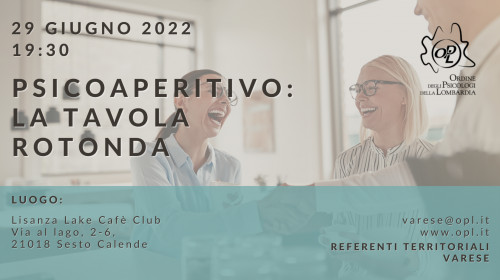 immagine articolo VARESE – Psicoaperitivo: la tavola rotonda