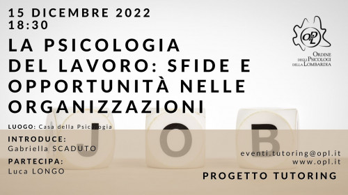 immagine articolo La psicologia del lavoro: sfide e opportunità nelle organizzazioni