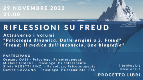 immagine articolo Presentazione libro - Riflessioni su Freud.