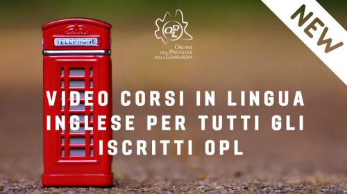 Nuovo corso di lingua inglese asincrono di livello avanzato per gli iscritti all'OPL