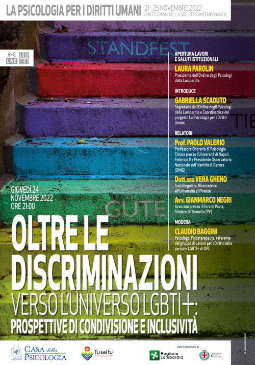 immagine articolo Oltre le discriminazioni verso l’universo LGBTI+: prospettive di condivisione e inclusività