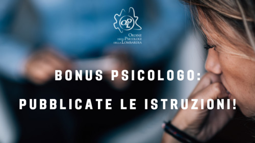 immagine articolo AGGIORNAMENTI BONUS PSICOLOGICO
