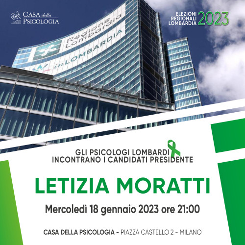 immagine articolo ELEZIONI REGIONALI LOMBARDIA 2023 - GLI PSICOLOGI LOMBARDI INCONTRANO LETIZIA MORATTI