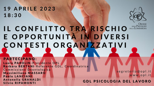 immagine articolo Il conflitto tra rischio e opportunità in diversi contesti organizzativi