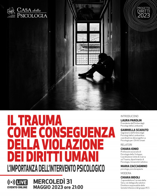 immagine articolo Il trauma come conseguenza della violazione dei diritti umani: l'importanza dell'intervento psicologico