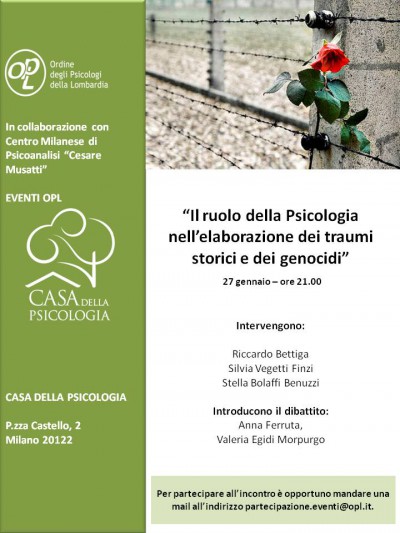 Il ruolo della Psicologia nell’elaborazione dei traumi storici e dei genocidi