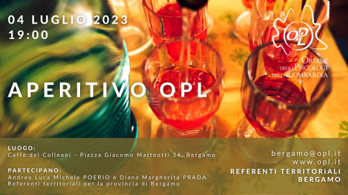 immagine articolo BERGAMO - Aperitivo OPL