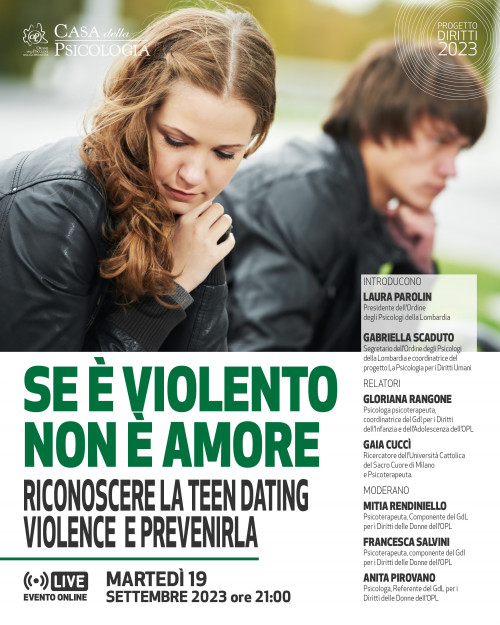 immagine articolo Se è violento non è amore: riconoscere la teen dating violence  e prevenirla