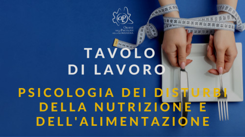 Tavolo Tecnico Psicologia dei Disturbi della Nutrizione e dell’Alimentazione