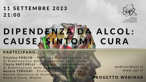 immagine articolo La dipendenza da alcol: sintomi, cause, cura