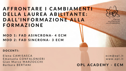 immagine articolo Corso ECM-OPL 