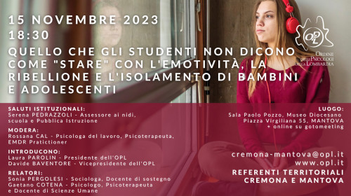immagine articolo MANTOVA: QUELLO CHE GLI STUDENTI NON DICONO - Come