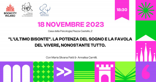 immagine articolo Bookcity 2023 - “L'ultimo bisonte”. La potenza del sogno e la favola del vivere, nonostante tutto.