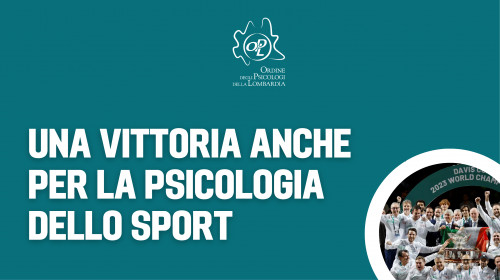 Una vittoria anche per la psicologia dello sport