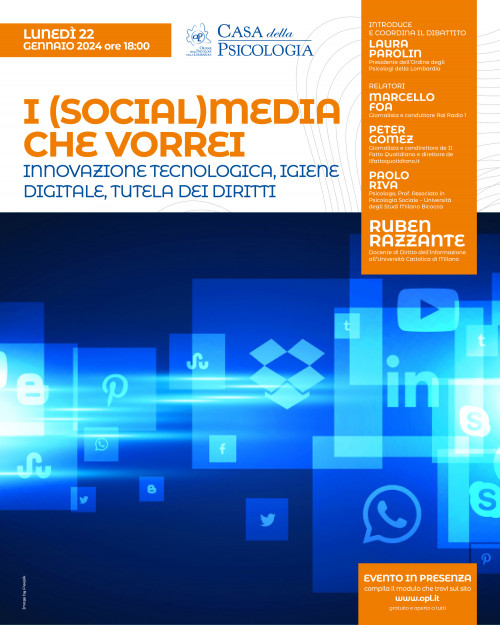 immagine articolo I (social) media che vorrei. Innovazione tecnologica, igiene digitale, tutela dei diritti