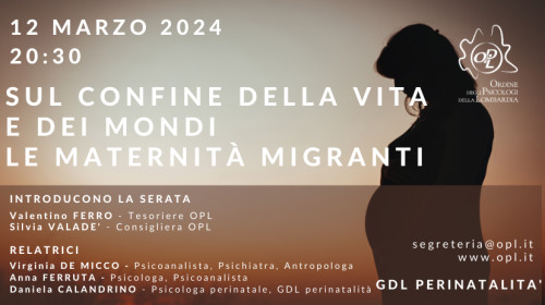 immagine articolo Sul confine della vita e dei mondi - Le maternità migranti 