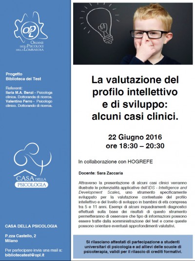 immagine articolo La valutazione del profilo intellettivo e di sviluppo: alcuni casi clinici