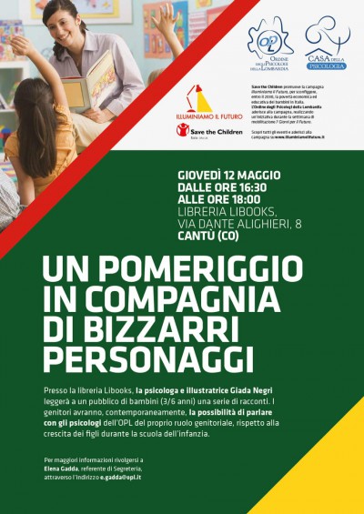 Un pomeriggio in compagnia di bizarri personaggi
