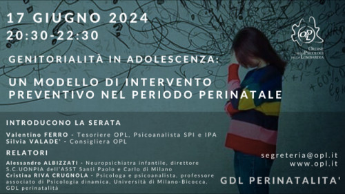 immagine articolo Genitorialità in adolescenza: un modello di intervento preventivo nel periodo perinatale