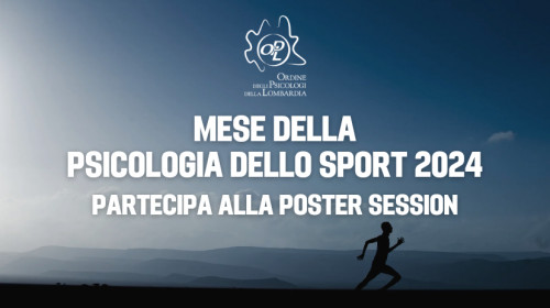 20/05/2024 - Mese della Psicologia dello Sport - partecipa alla poster session