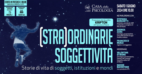 immagine articolo (Stra)ordinarie Soggettività. Storie di vita di soggetti, istituzioni e mondi