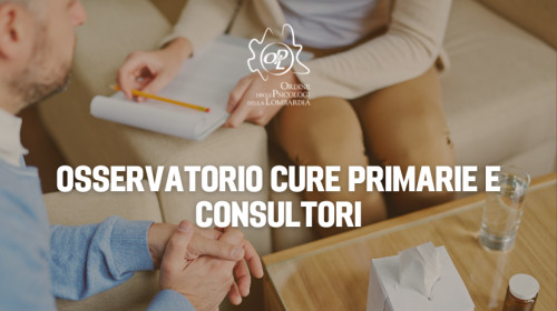 OSSERVATORIO CURE PRIMARIE E CONSULTORI 