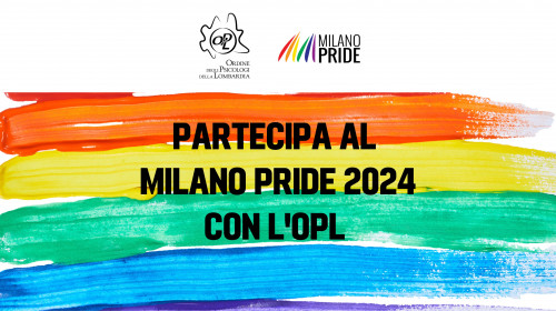 🏳️‍🌈 Partecipa al Milano Pride 2024 con la delegazione dell’OPL