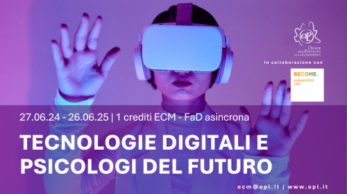 imamgine Tecnologie digitali e psicologi del futuro formazione