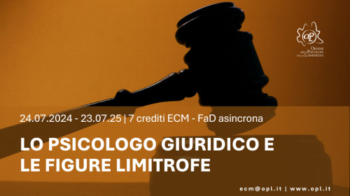 imamgine Lo psicologo giuridico e le figure limitrofe formazione