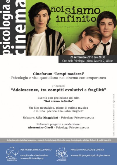 immagine articolo Cineforum: ‘Tempi moderni’ Psicologia e vita quotidiana nel cinema contemporaneo