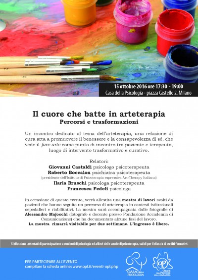 immagine articolo “Il cuore che batte in arteterapia” Percorsi e trasformazioni.
