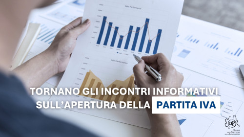 Tornano gli incontri informativi sull’apertura della Partita IVA