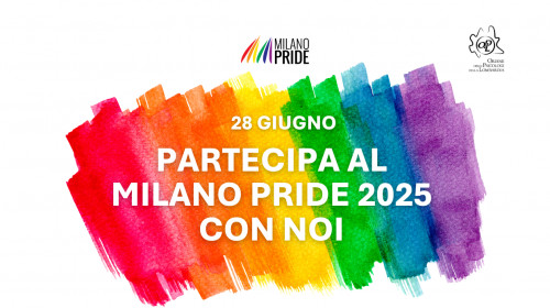 SAVE THE DATE – PARTECIPA AL MILANO PRIDE 2025 CON NOI 🏳️‍🌈