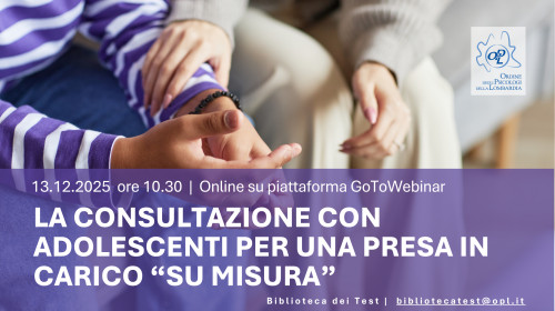 immagine articolo La consultazione con adolescenti per una presa in carico “su misura”
