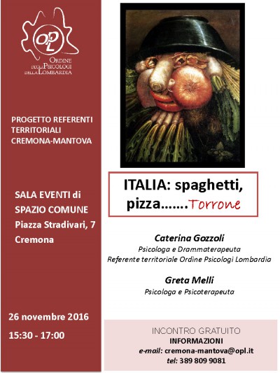 immagine articolo CREMONA - Italia: spaghetti, pizza…….Torrone

