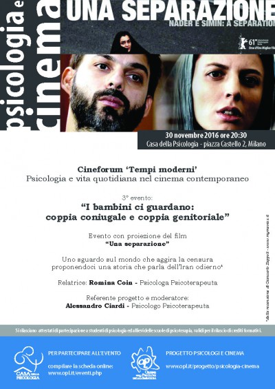 immagine articolo Cineforum: ‘Tempi moderni’ Psicologia e vita quotidiana nel cinema contemporaneo