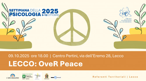 immagine articolo Lecco: OveR Peace