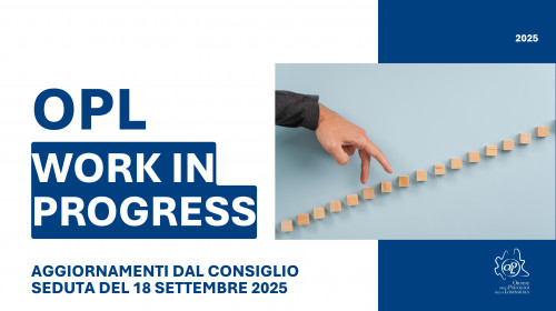 OPL WORK IN PROGRESS – Aggiornamenti dal Consiglio