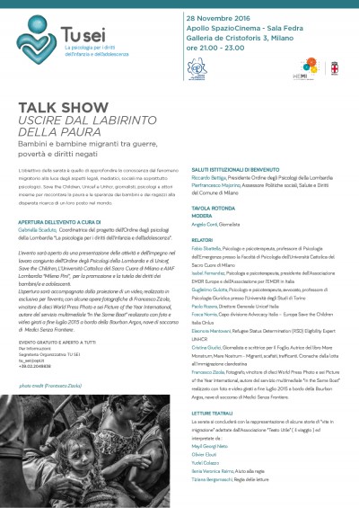 immagine articolo Talk show