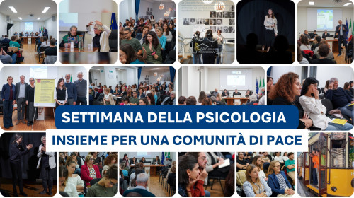Settimana della Psicologia 2025: insieme per una comunità di pace